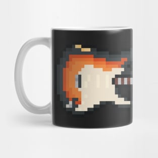 Pixel 1960 Sunburst Guitar Mug